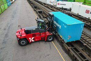 Kalmar ECG180-330 heavy electric forklift truck Kalmar Heavy Electric Forklift